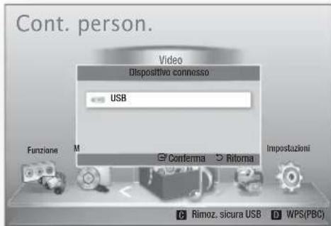 SAMSUNG HTD6759W - Riproduzione da un dispositivo di memorizzazione USB - 3