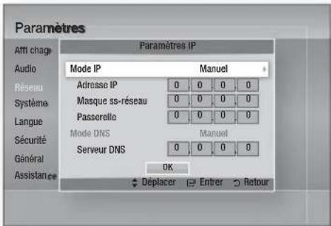SAMSUNG HTD6759W - Confi guration d'une connexion au Réseau sans fi I - Manuel - 1