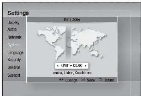 SAMSUNG HTD6759W - Time Zone - 1