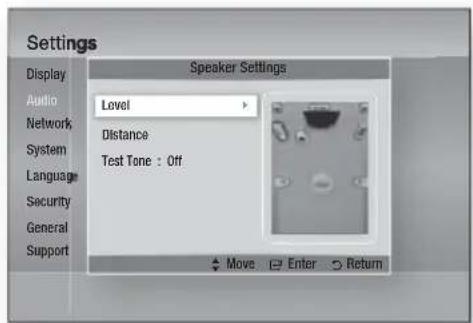 SAMSUNG HTD6759W - Speaker Settings - 1