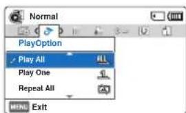 SAMSUNG HMXF90BP - Éléments de sous-menu - 2