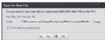 SAMSUNG HMXF90BP - Étape 1. raccordement du câble USB - 2