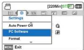 SAMSUNG HMXF90BP - Éléments de sous-menu - 2