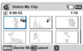 SAMSUNG HMXF90BP - Éléments de sous-menu - 3