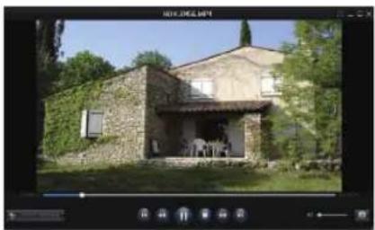 SAMSUNG HMXF90BP - Étape 3. lecture de vidéos ou de photos - 1