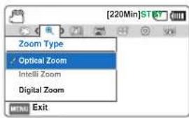 SAMSUNG HMXF90BP - Zoom type (type zoom) - 2