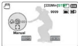 SAMSUNG HMXF90BP - Réglage manuel de la mise au point - 1