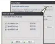 SAMSUNG HMXF90BP - Pour supprimer les chansons extérieures de la carte mémoire - 1