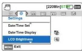 SAMSUNG HMXF90BP - Autres réglages - 12