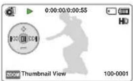 SAMSUNG HMXF90BP - Prise et marquage des moments importants pendant la lecture VIDEO - 2