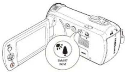 SAMSUNG HMXF90BP - Utilisation de la fonction SMART BGM - 2