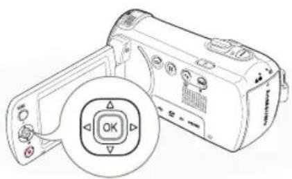 SAMSUNG HMXF90BP - Utilisation du MENU de raccourcis (GUIDE OK) - 1