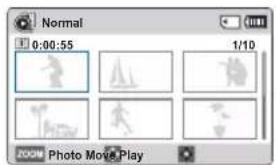 SAMSUNG SMXF70SP - Étape 3: lecture de vidéos ou de photos - 2