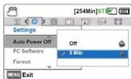 SAMSUNG SMXF70SP - Auto power off (arrêt automatique) - 2