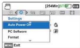 SAMSUNG SMXF70SP - Auto power off (arrêt automatique) - 1