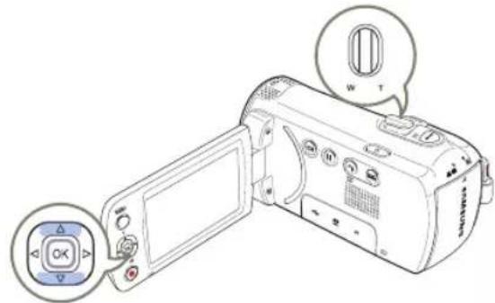 SAMSUNG SMXF70SP - ZOOM avant/arrière - 1