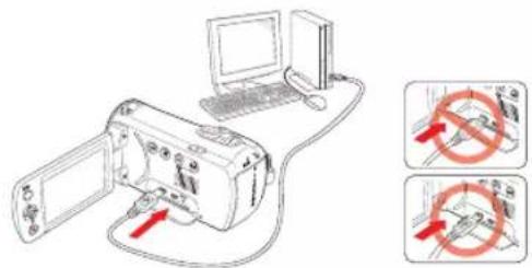 SAMSUNG SMXF70SP - Pour recharger en se connectant à un ordinateur - 1