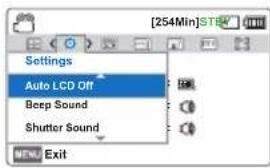 SAMSUNG SMXF70SP - Éléments de sous-menu - 2