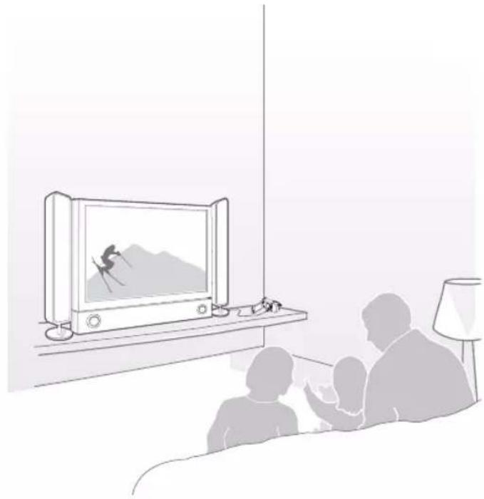 SAMSUNG SMXF70SP - Visionnage sur un écran de télévision - 2