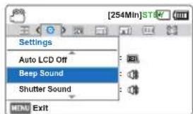 SAMSUNG SMXF70SP - Éléments de sous-menu - 2