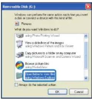 SAMSUNG SMXF70SP - Utilisation du caméscope COMME périphérique de stockage amovible - 1