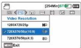 SAMSUNG SMXF70SP - Manipulation des MENUS - 3