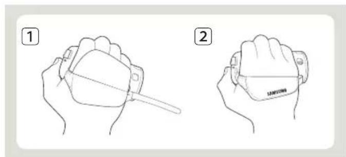 SAMSUNG SMXF70SP - Raccorder le dispositif d'attache - 2