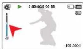 SAMSUNG SMXF70SP - Pour régler le volume durant la lecture de vidéo - 2