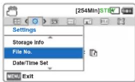 SAMSUNG SMXF70SP - Autres réglages - 3