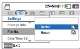 SAMSUNG SMXF70SP - Autres réglages - 4
