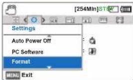 SAMSUNG SMXF70SP - Éléments de sous-menu - 3