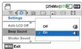 SAMSUNG SMXF70SP - Éléments de sous-menu - 3