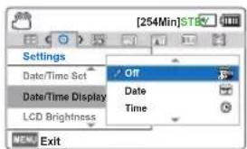 SAMSUNG SMXF70SP - Autres réglages - 10