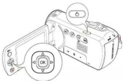 SAMSUNG SMXF70SP - Réglage initial du FUSEAU horaire et des valeurs de DATE / HEURE pour la première fois - 1