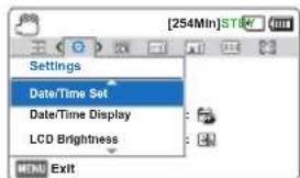 SAMSUNG SMXF70SP - Autres réglages - 6