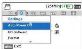 SAMSUNG SMXF700BP - Auto Power Off (Arrêt automatique) - 1