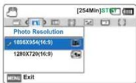 SAMSUNG SMXF700BP - Photo Resolution (Résolution photo) - 2