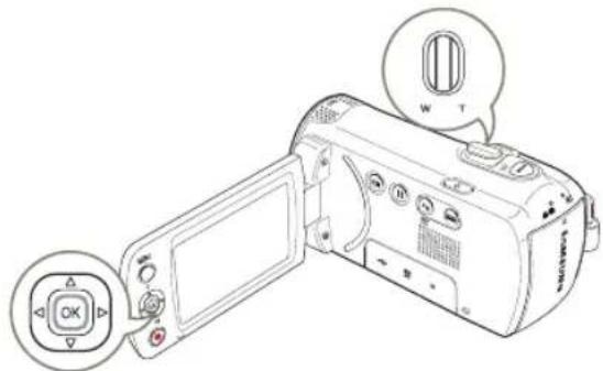 SAMSUNG SMXF700BP - UTILISATION DU ZOOM EN COURS DE LECTURE DE PHOTO - 1