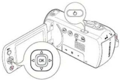 SAMSUNG SMXF700BP - RÉGLAGE INITIAL DU FUSEAU HORAIRE ET DES VALEURS DE DATE / HEURE POUR LA PREMIÈRE FOIS - 1