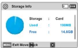 SAMSUNG SMXF700BP - Storage Info (Info stock.) - 1