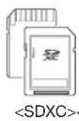 SAMSUNG SMXF700BP - Cartes mémoire compatibles - 3