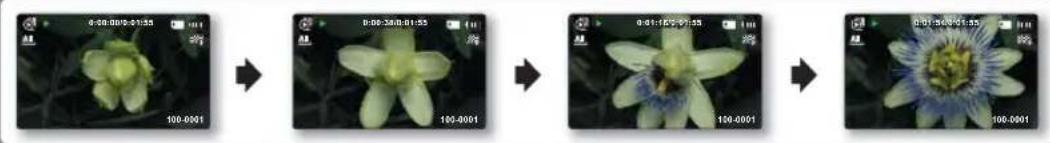 SAMSUNG SMXF50UP - Exemple d'enregistrement par intervalle - 2