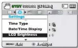 SAMSUNG SMXF50UP - LCD BRIGHTNESS (Luminosite LCD) - 1