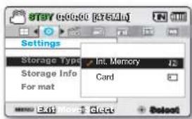 SAMSUNG SMXF50UP - STORAGE TYPE (Type stockage) (SMX-F53/F54 uniquement) - 2