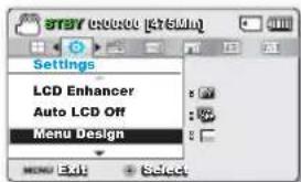 SAMSUNG SMXF50UP - MENUDesign - 1