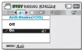 SAMSUNG SMXF50UP - ANTI-SHAKE (HDIS) (Anti-Tremblement (SIHD)) - 3