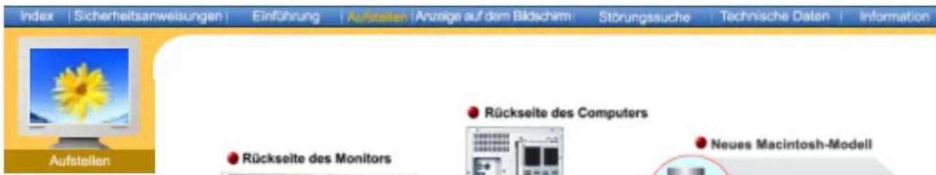 SAMSUNG SyncMaster 192V - (Die Konfiguration auf der Rückseite des Monitors kann sich von Produkt zu Produkt unterschieden.) - 1