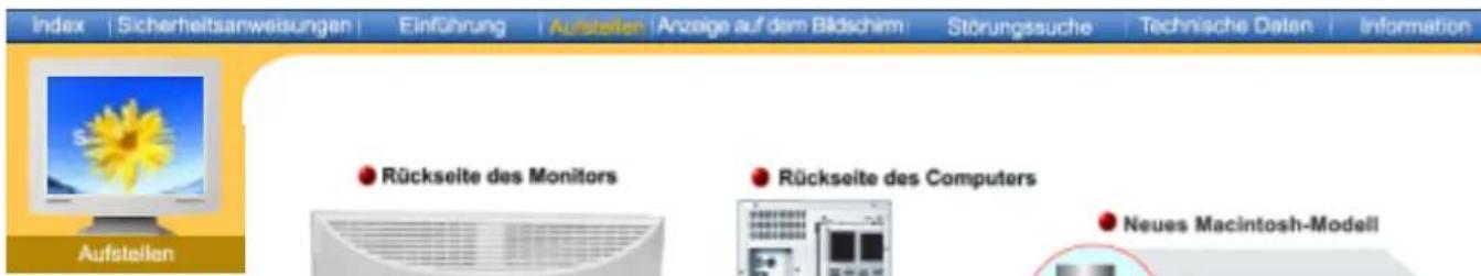 SAMSUNG SyncMaster 192V - (Die Konfiguration auf der Rückseite des Monitors kann sich von Produkt zu Produkt unterschieden.) - 3