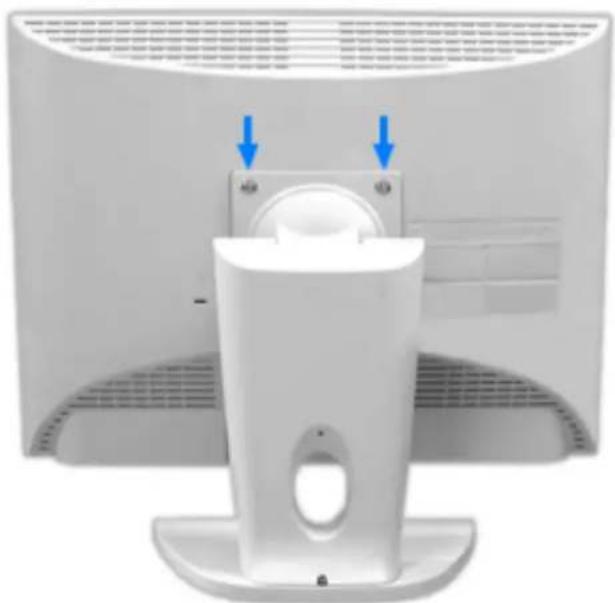 SAMSUNG SyncMaster 192V - Entfernen des FuBes - 1