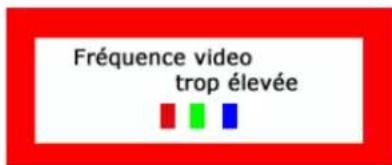 SAMSUNG SyncMaster 171S - Messages d'avertissements - 1